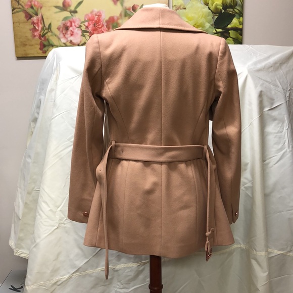 Ted Baker London | EUC Wool-Cashmere Blend Pea Coat - Picture 4 of 9